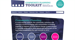 Desktop Screenshot of communityplanningtoolkit.org